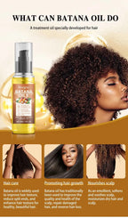 Aceite de Batana natural para hombres y mujeres, crecimiento rápido del cabello, aceite de Batana puro, nutre el cabello brillante, cuidado saludable, antipérdida de cabello