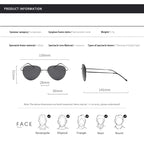 Gafas de Sol Caterside Polarizadas | Lentes Ultraligeras de Aleación de Titanio | Sin Montura