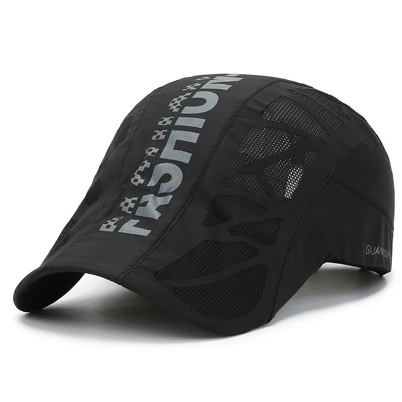 Gorra de Béisbol Transpirable con Visera para Deportes y Viajes