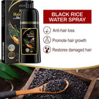 Champú de tinte para el cabello a base de hierbas naturales 3 en 1, cambio de Color del cabello, cabello gris a marrón oscuro, negro, cuidado nutritivo profundo