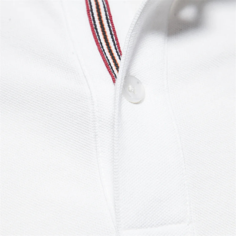 Polo Algodón Color Sólido Hombre | Manga Corta Verano | Tallas S-XXL | Tico Trendy