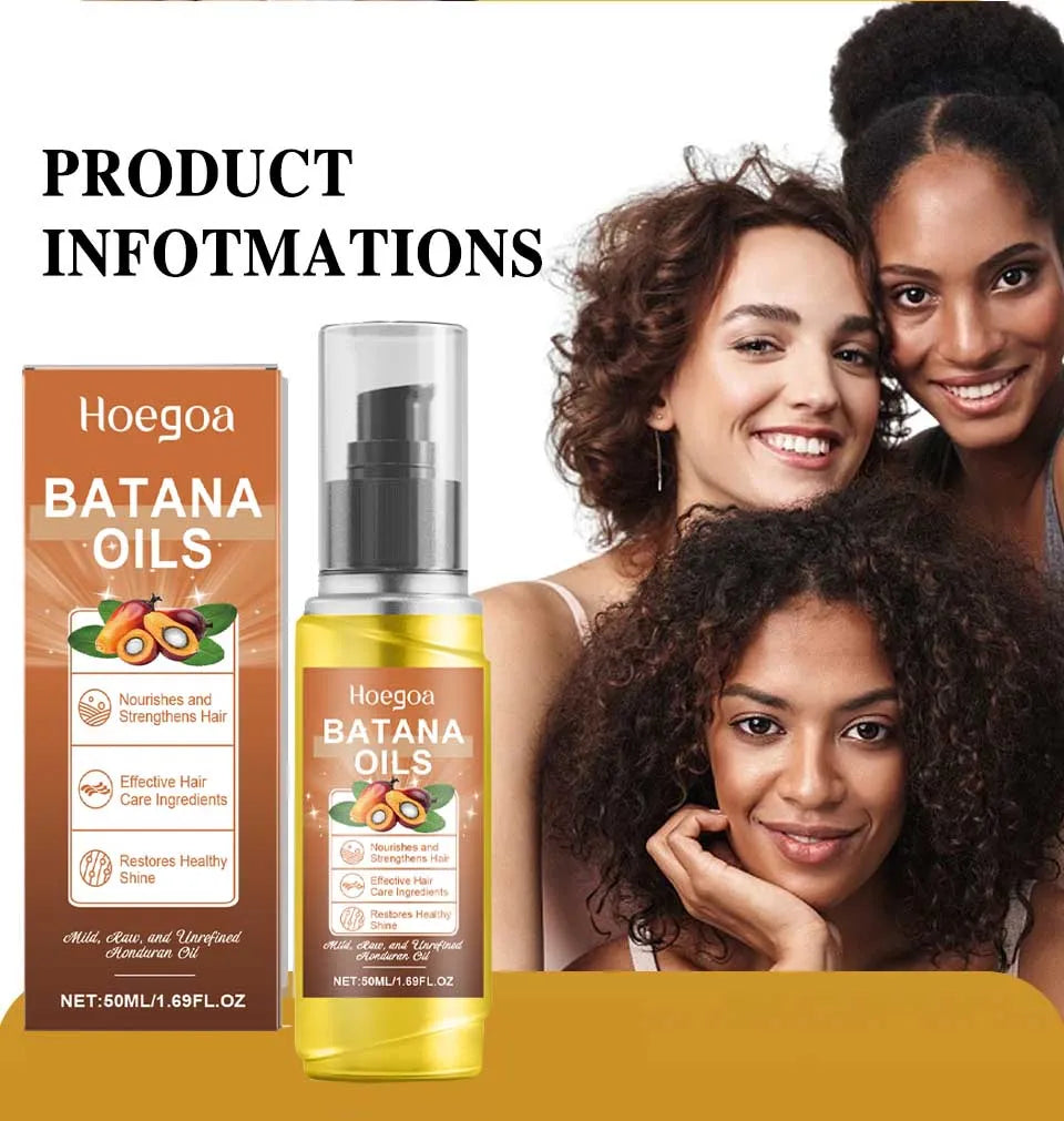 Aceite de Batana natural para hombres y mujeres, crecimiento rápido del cabello, aceite de Batana puro, nutre el cabello brillante, cuidado saludable, antipérdida de cabello