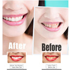 2 tipos de polvo para blanquear los dientes, carbón orgánico activado Natural, sabor a limón, polvo de enzimas para el aliento fresco, higiene bucal Dental