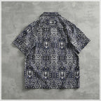 Camisa Hawaiana Hombre | Estampado Geométrico | Manga Corta | Verano | Ticotrendy Costa Rica