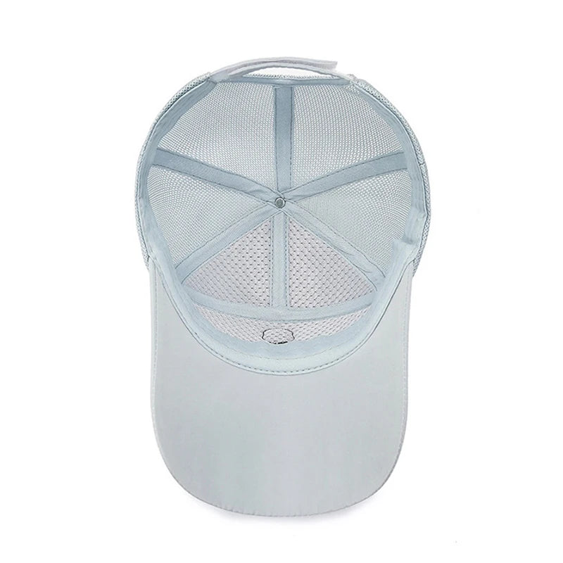 Gorra Secado Rápido Malla Ultrafina Protección Solar | Deporte Viaje Senderismo Unisex