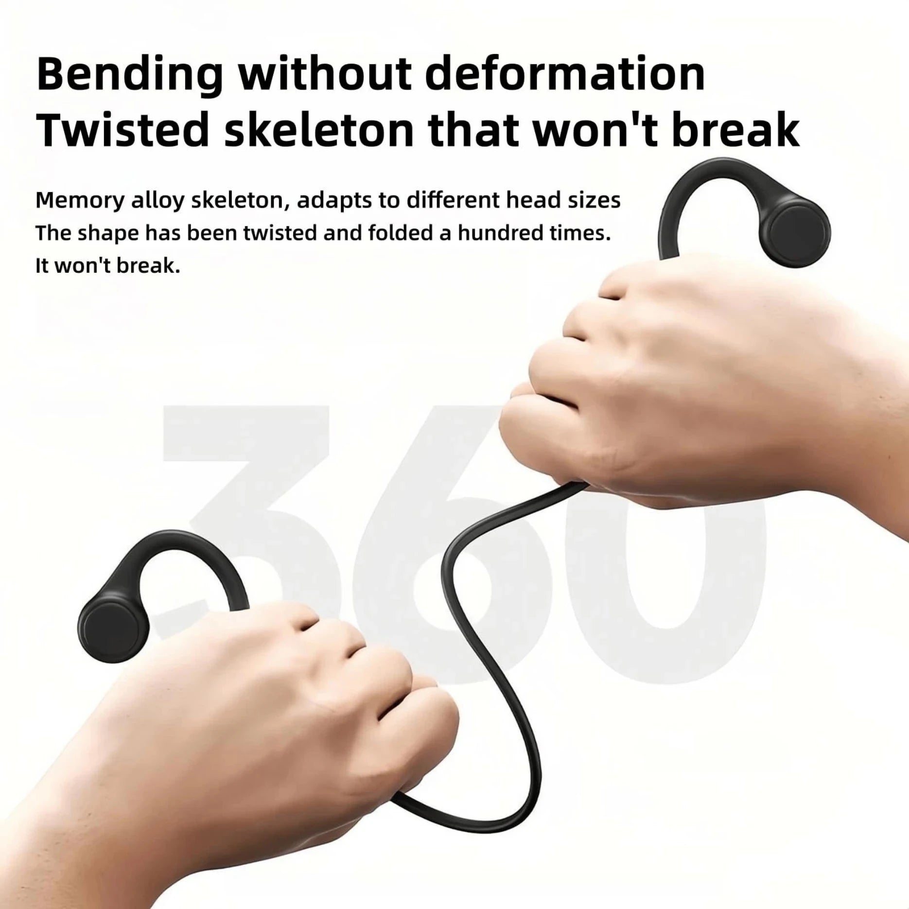 Auriculares SONY TWS Conducción Ósea | Bluetooth 5.3 | Gancho para Oreja | Deportivos