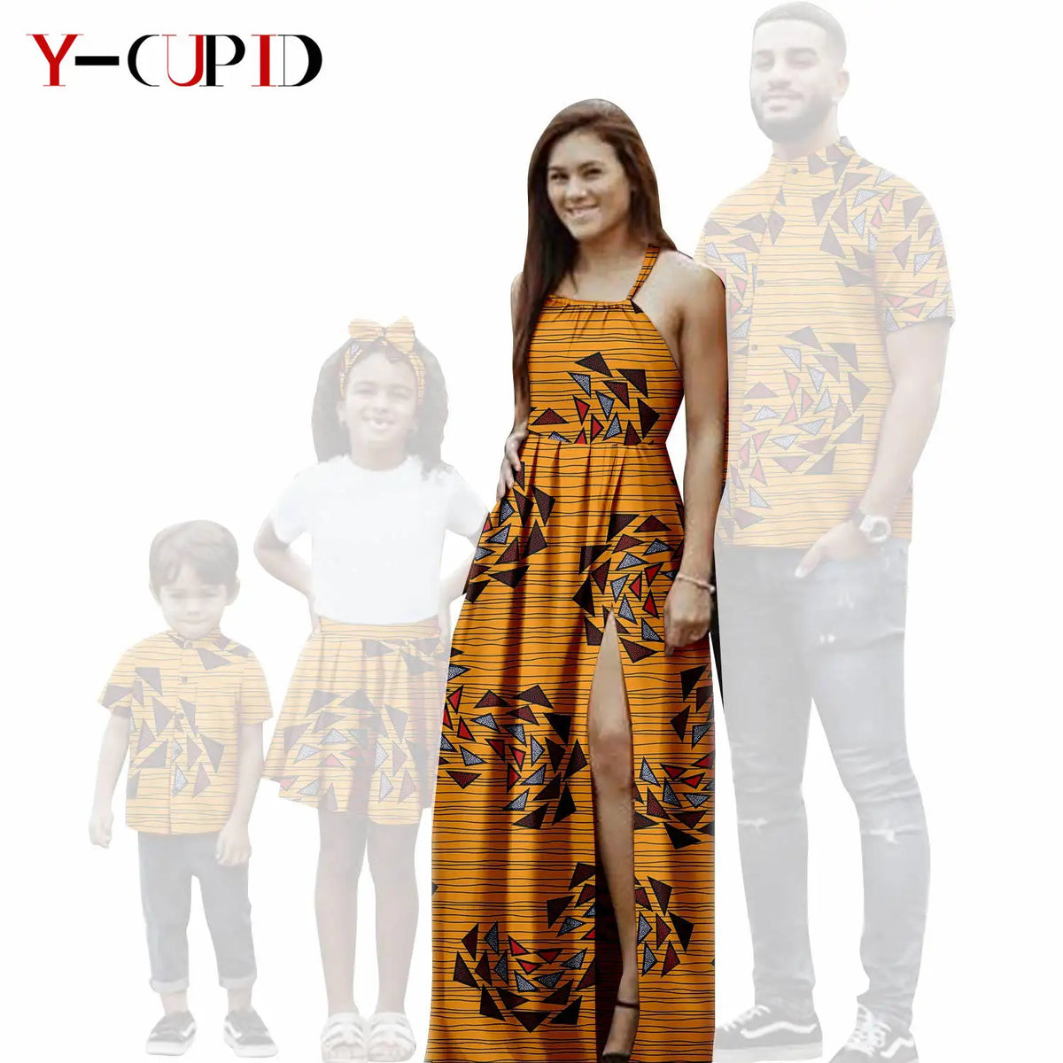 Vestido Sexy y Camisa Dashiki Familiar | Tico Trendy