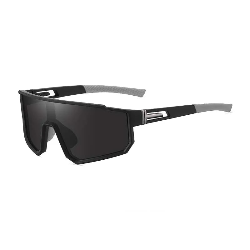 Gafas de Sol Polarizadas de Una Pieza | Montura Cuadrada Deportiva | UV400