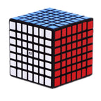 Cubo mágico Qiyi 2x2 3x3 4x4 5x5 6x6 pegatinas negras rompecabezas educativo Cubo mágico juguetes para niños regalo juguete Cubo mágico