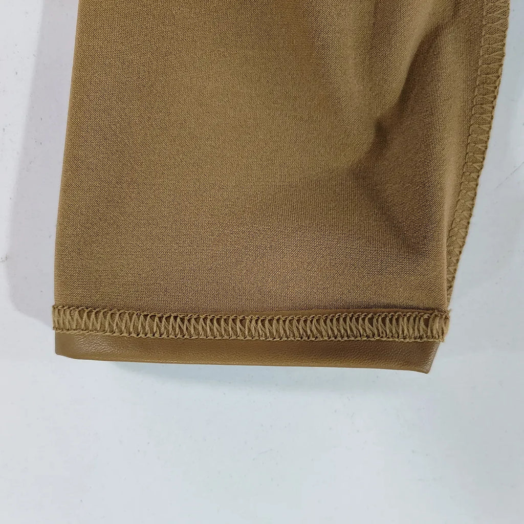 Leggings Push Up Cuero PU Mujer | Cintura Alta | Tallas Grandes