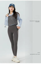 Mallas Piel Tiburón Raya Bolsillo | Cintura Alta Ajustado Fitness | Yoga Ciclismo Correr Otoño | Ticotrendy