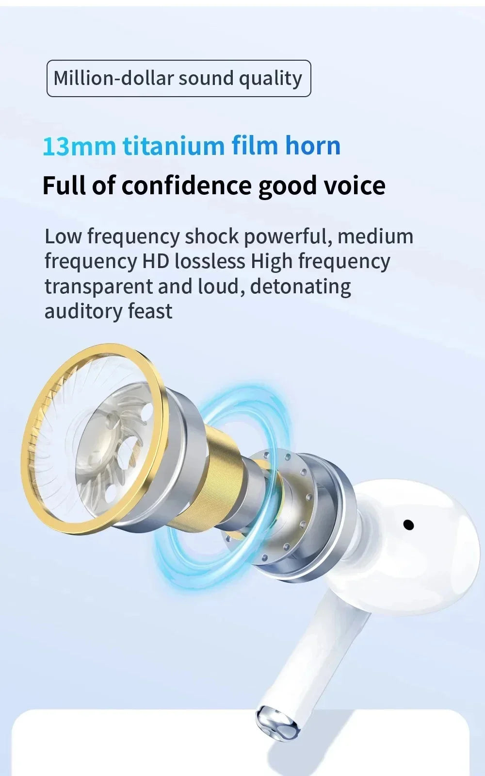 Auriculares Sony Pro5 Bluetooth | Intrauditivos HiFi | Reducción de Ruido | Mini Tapones Deportivos