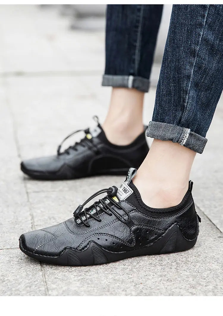 Mocasines Lujo Hombre ∣ Cuero Hechos a Mano ∣ Zapatillas Casual 2023