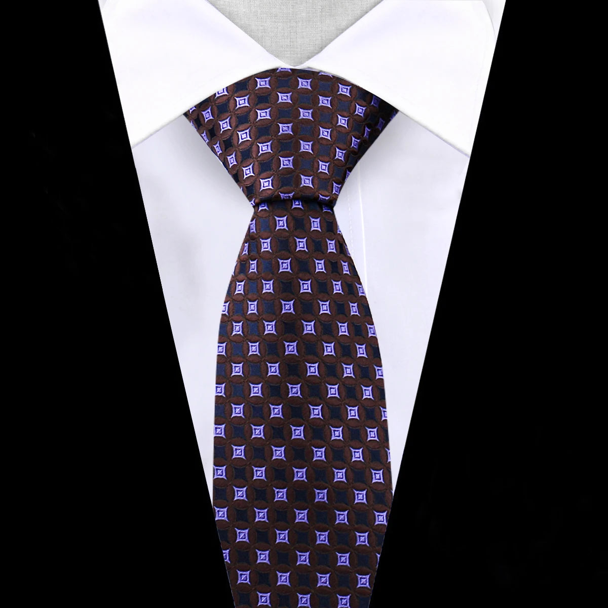 Corbata Jacquard De Poliéster Negocios Boda Accesorio De Moda