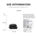 LAORENTOU, bandolera de piel auténtica para mujer, bolso cruzado para Otoño e Invierno 2025, bolso de diseño de lujo, el mejor regalo para amante