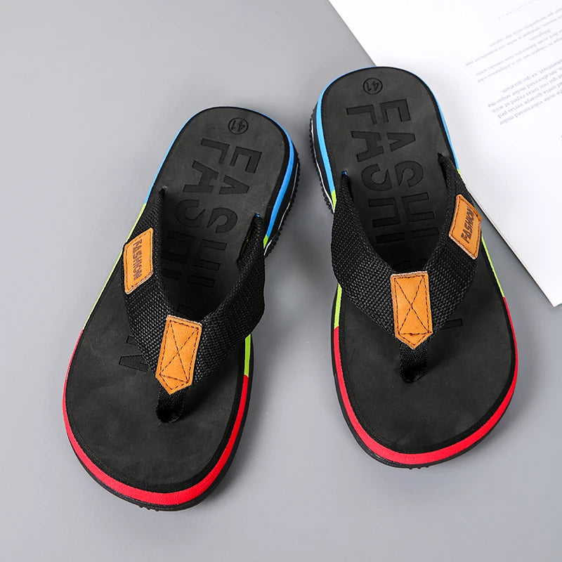 Chanclas Verano Hombre Antideslizantes Playa | Estilo Urbano Alta Calidad Ligeras
