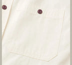 Camisa Casual Hombre | Estilo Retro | Algodón | Manga Corta | Bolsillos | Ticotrendy