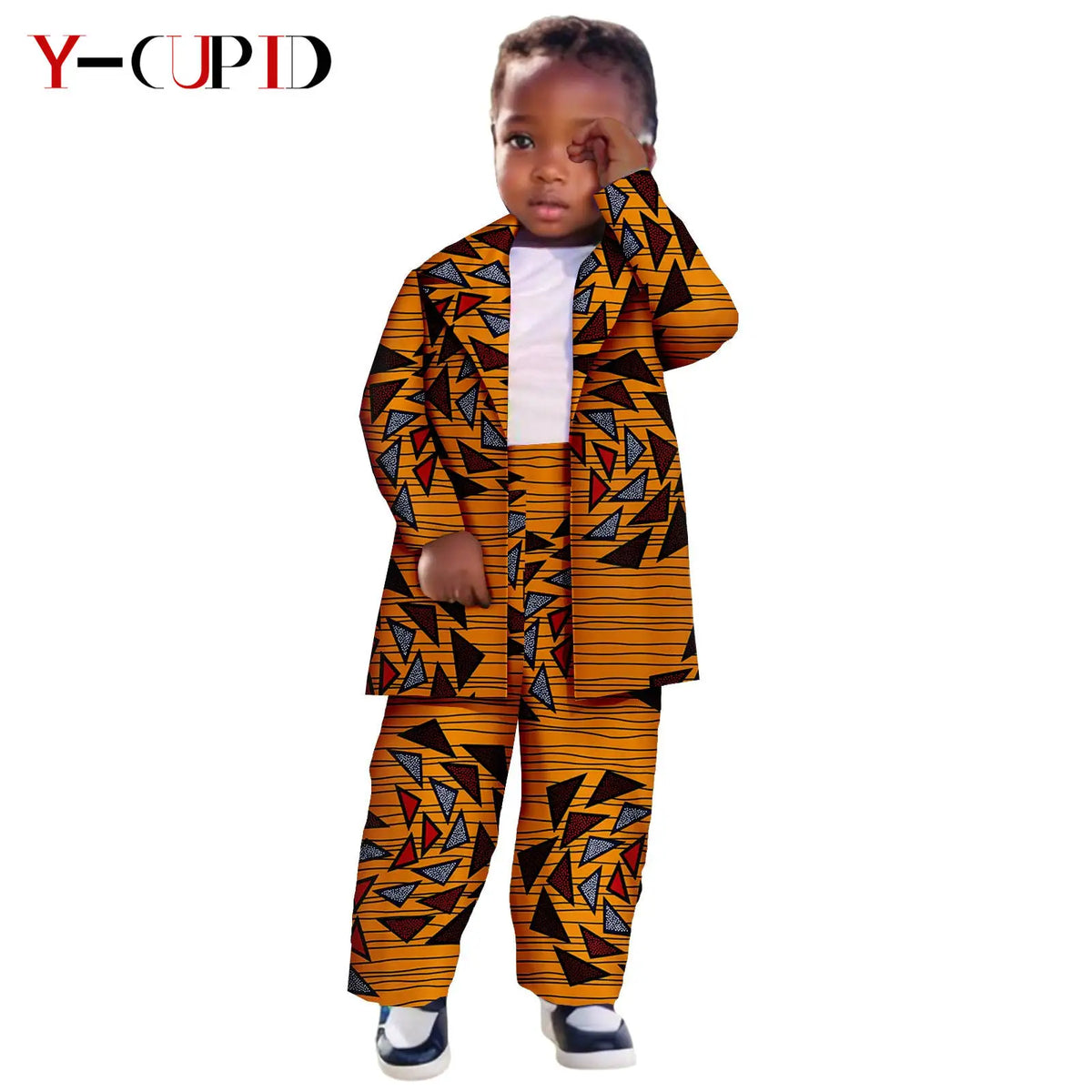 Conjunto Chaqueta Pantalón Dashiki 2 Piezas Niño | Tallas XS-XXL | Tico Trendy