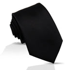 Corbata Lisa De Poliéster Negocios Boda Accesorio De Moda