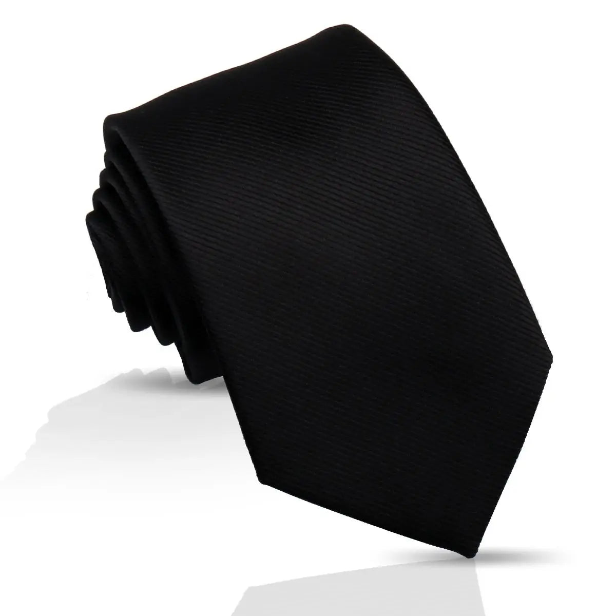Corbata Lisa De Poliéster Negocios Boda Accesorio De Moda