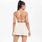 Conjunto Deportivo Yoga 2 Piezas | Ticotrendy Sujetador Shorts Mujer Estilo Fitness
