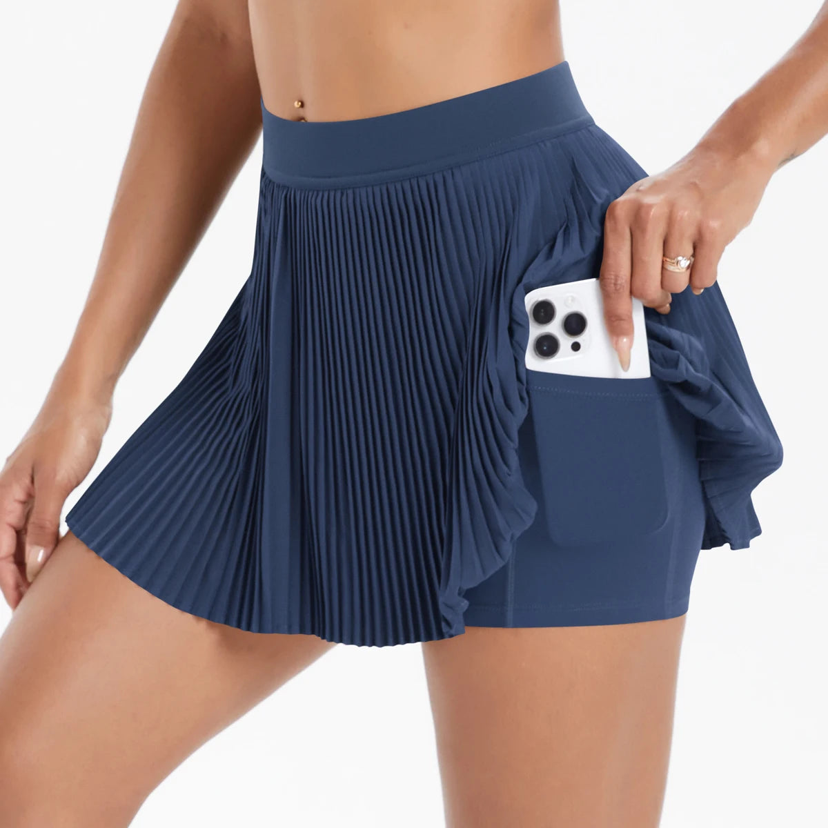 Falda Tenis Plisada Antiexposición Mujer | Ticotrendy Ropa Deportiva Bádminton Golf Estilo