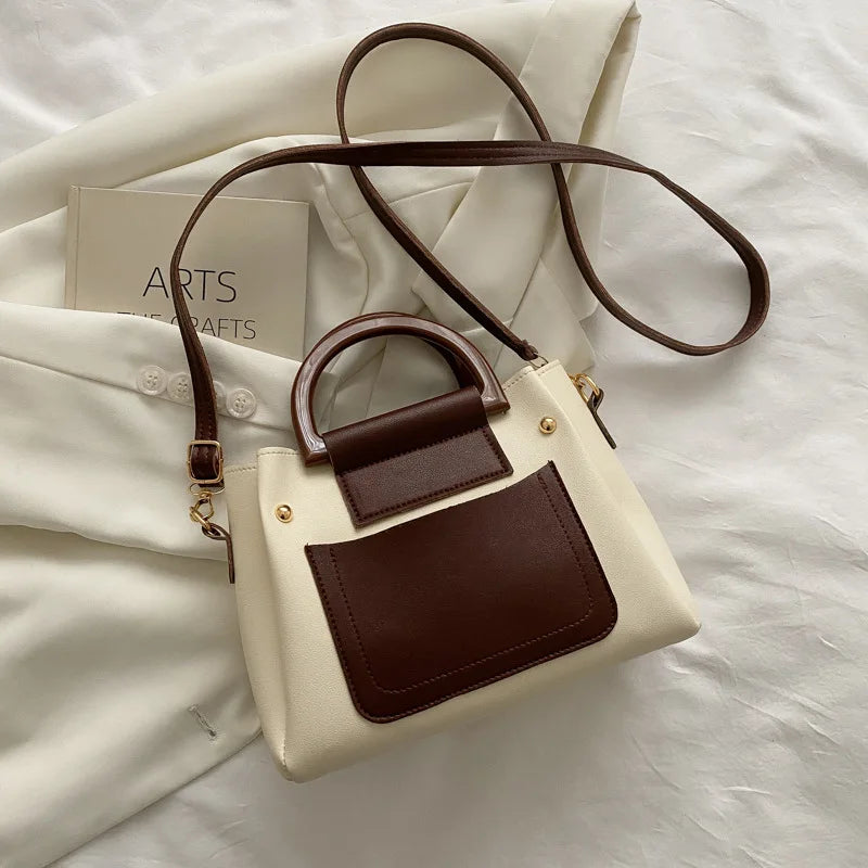 Bolso Hombro PU Mujer Boston Moda Casual Trabajo