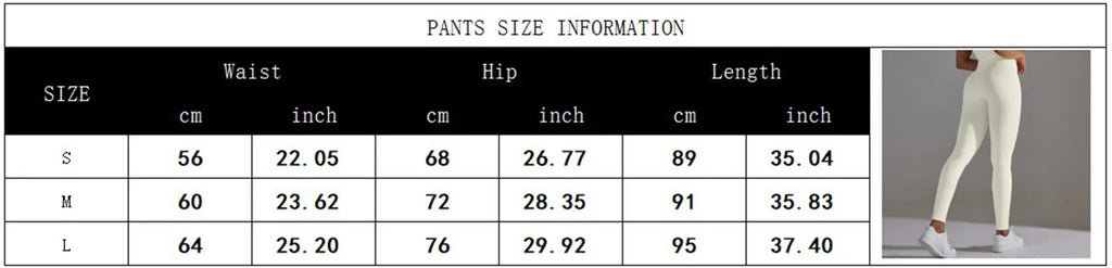 Leggings Sin Costuras Mujer | Yoga Gimnasio | Cintura Alta Ajuste Push Up