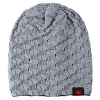 Gorro Punto Acrílico Rayas Cálido Térmico | Invierno Montar Casual Unisex