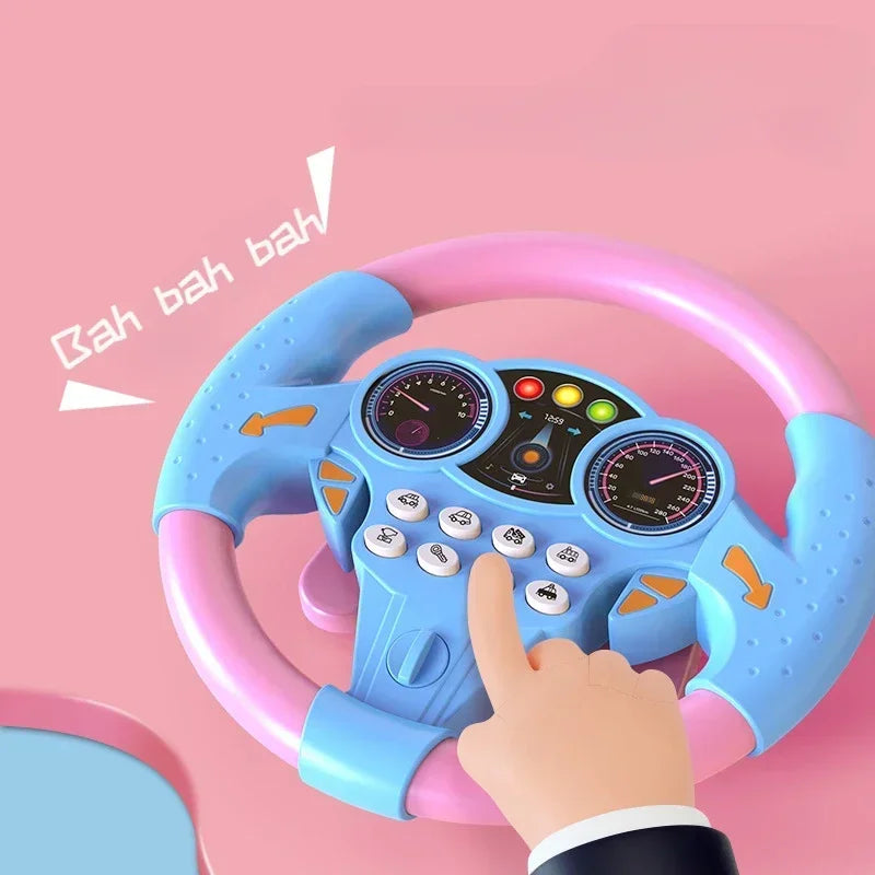 Volante De Juguete Simulador | Sonidos Y Luces | Regalo Infantil | Ticotrendy