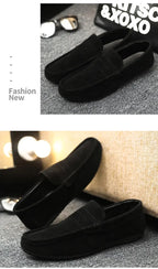 Mocasines Lona Hombre ∣ Transpirables Ligeros ∣ Conducción Zapatos Planos