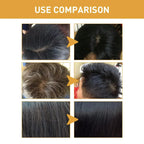 Champú para teñir el cabello con burbujas de plantas, tinte Natural para el cabello sin irritación, color gris, blanco a negro, coloración duradera, cuidado del cabello de estilo moderno