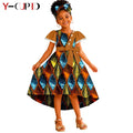 Vestido Ankara con Lazo Niña | Fiesta Bazin Riche | Tallas XS-XXL | Tico Trendy