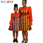 Vestido Africano Pareja y Bebé | Lazo Elegante | Tico Trendy