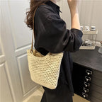 Bolso De Hombro De Punto Mujer Playa Versátil Grande Casual