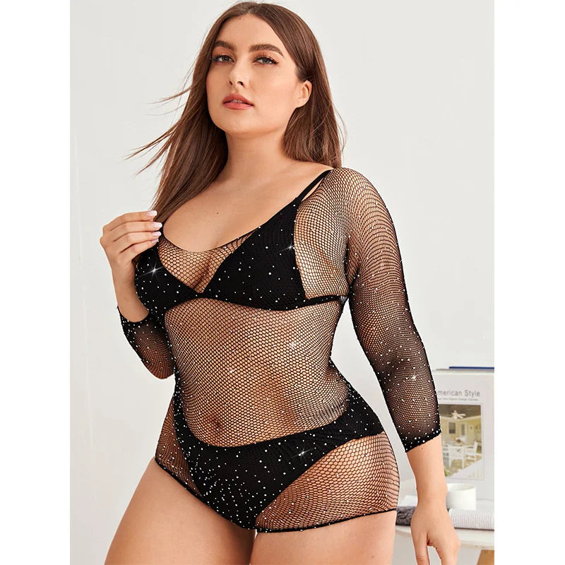 Lencería Talla Grande | Transparente | Ticotrendy