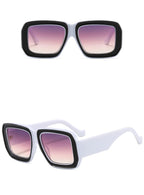 Gafas de Sol Cuadradas Grandes Retro Estilo Único Moderno