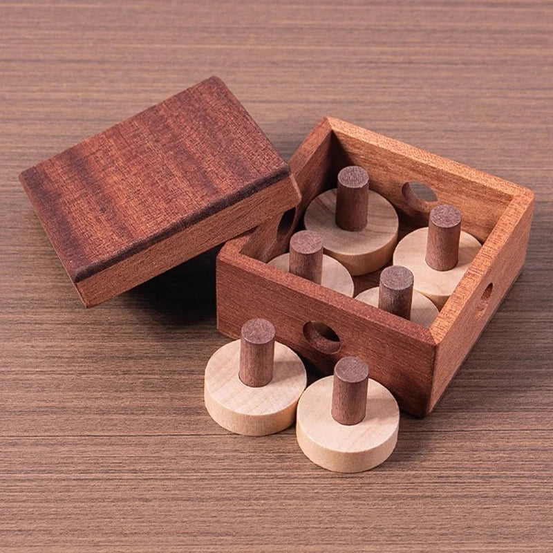 Caja de rompecabezas de madera para rizar imposible, rompecabezas muy difícil, juegos lógicos, juguetes educativos para niños y adultos, regalos novedosos