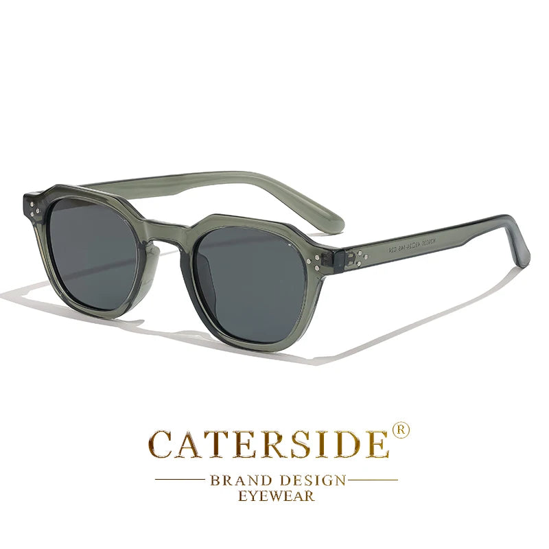 Gafas de Sol Polarizadas CATERSIDE | Montura Poligonal TR90 Ultraligera | UV400