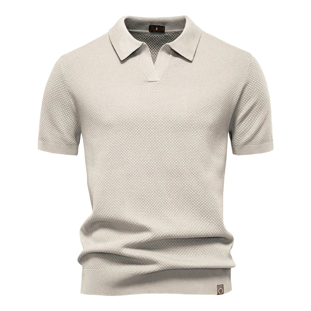 Polo Transpirable Elástico Hombre | Manga Corta Ligero Verano | Tallas S-XXL | Tico Trendy