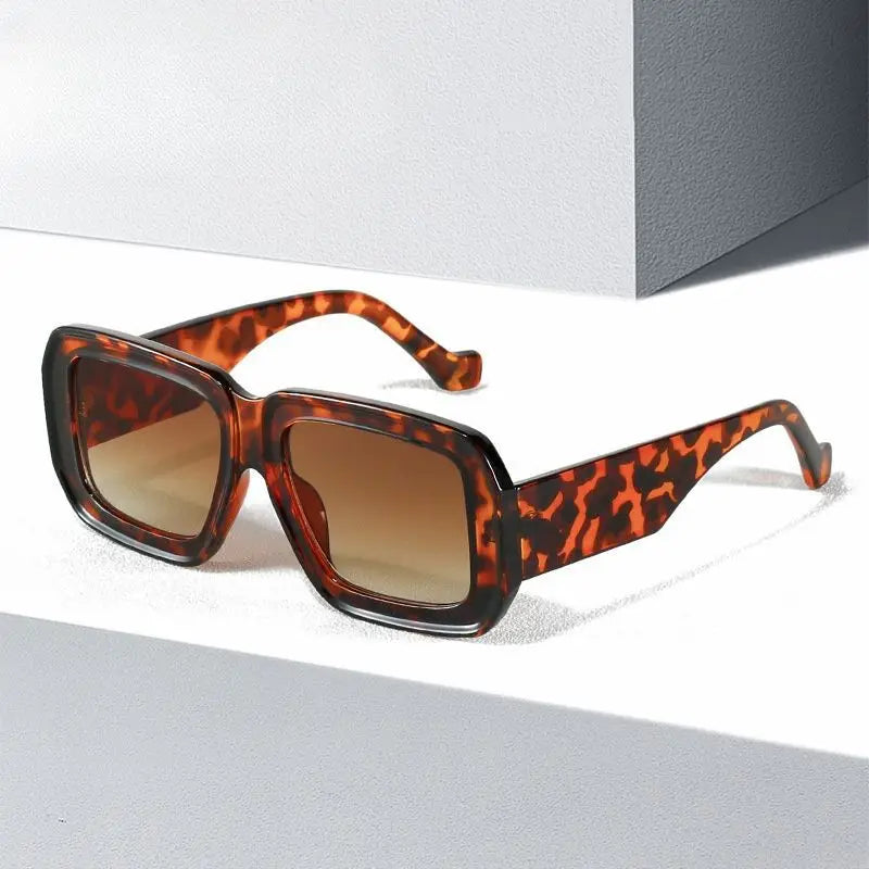 Gafas de Sol Cuadradas Grandes Retro Estilo Único Moderno