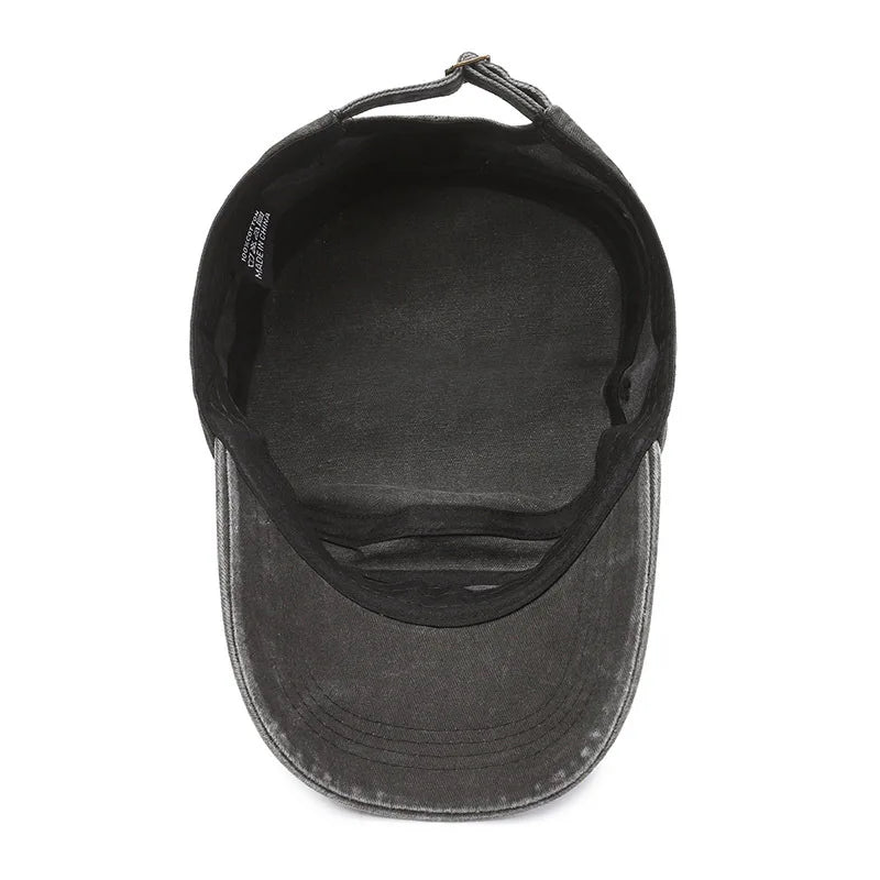 Gorra Béisbol Retro Hueso Plana Secado Rápido | Deporte Caza Pesca Unisex