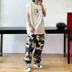 Pantalón Cargo Camuflaje | Estilo Militar | Algodón | Hombre | Ticotrendy