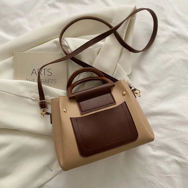 Bolso Hombro PU Mujer Boston Moda Casual Trabajo