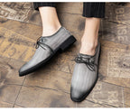 Zapatos Vestir Rosados Hombre Oxford Elegantes Casuales Banquete Boda | Talla 48