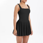 Mono Deportivo de Yoga Mujer | Ticotrendy Ropa Casual Fit Cuello Oblicuo sin Mangas