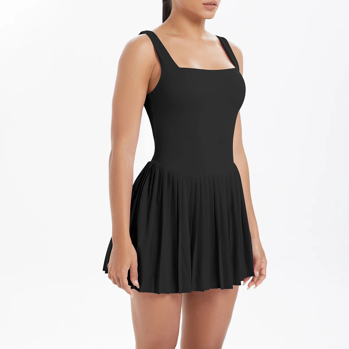 Mono Deportivo de Yoga Mujer | Ticotrendy Ropa Casual Fit Cuello Oblicuo sin Mangas