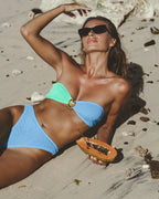 Bikini de Dos Piezas con Concha - Top Sexy para Playas de Guanacaste