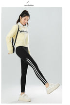 Mallas Piel Tiburón Raya Bolsillo | Cintura Alta Ajustado Fitness | Yoga Ciclismo Correr Otoño | Ticotrendy