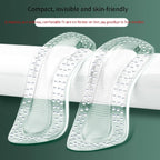Protectores de talón de GEL para mujer, cojín de silicona, productos para el cuidado de los pies, almohadillas antideslizantes para tacones altos, plantillas de tamaño ajustable, 1 par